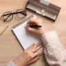 Why do most humans write with their right hand?