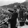 Dr. Martain Luther King gave his most famous speech, ‘I have a dream,’ before the Lincoln Memorial during the 1963 March  on Washington for Jobs and Freedom.