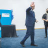 Prime Minister Benjamin Netanyahu and his wife, Sara, cast their vote during elections for the Likud Central Committee, at the Jerusalem International Convention Center, Nov.25, 2025.