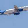 Un vuelo de Israir despega del Aeropuerto Internacional Ben Gurión, a las afueras de Tel Aviv, el 19 de junio de 2025.