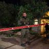Damage caused during a protest by ultra-Orthodox Jews against the jailing of yeshiva students who failed to comply with an army recruitment order, at the home of Supreme Court Deputy President Noam Sohlberg in Alon Shvut, June 3, 2026.