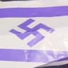 Cards with an Israeli flag with a swastika scattered in and around Justice Solberg's house on June 3, 2026.