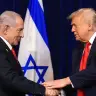 Benjamin Netanyahu junto con Donald Trump