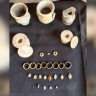 Cache of ancient Egyptian artifacts discovered at Heliopolis necropolis site in Egypt, June 4, 2026.