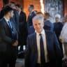 Head of Mossad David Barnea attends a ceremony held at the Yad Vashem Holocaust Memorial Museum in Jerusalem, as Israel marks the annual Holocaust Remembrance Day. April 23, 2025.