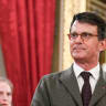 The former French Prime Minister Manuel Valls during the Geopolitics Book Prize award ceremony on March 9, 2022, at the Ministry for Europe and Foreign Affairs in Paris, France