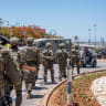 IDF soldiers operating at the site of the terror attack in the Sharon region, June 7, 2026.