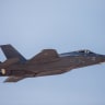 The "Adir" (F-35I) fighter jet during the "Blue Flag", an international aerial training exercise at the Ovda air force base, Southern Israel, November 11, 2019.