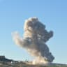 Missile impact in central Israel, June 8, 2026.