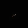 A streak of light illuminates the sky during a missile attack from Iran towards Israel, as seen from Jerusalem, June 7, 2026.