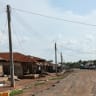 An empty street in the Esinle community, where pupils and teachers were abducted in a large-scale school attack, in Oyo State, Nigeria, June 2, 2026.
