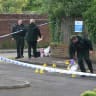 Police attend the scene following a stabbing attack in North Belfast on June 09, 2026 in Belfast, Northern Ireland.