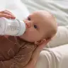 Feeding baby from a bottle