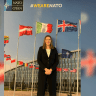 British MK Melanie Ward visiting NATO headquarters on June 7, 2026.