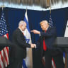 PRIME MINISTER Benjamin Netanyahu and US President Donald Trump. Never has Israel had a more supportive president in the White House, and never has Israel been so dependent on a US president, the writer asserts.