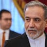 Iranian Foreign Minister Abbas Araghchi attends the talks with Russian President at the Boris Yeltsin Presidential Library in Saint Petersburg on April 27, 2026.