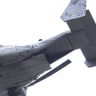 A US Marine Corps Bell-Boeing V-22 Osprey aircraft flies over the city during an evacuation drill on May 23, 2026 in Caracas, Venezuela; Illustrative.