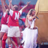 Soccer Football - FIFA World Cup 2026 - Group B - Canada v Bosnia and Herzegovina - Toronto Stadium, Toronto, Canada - June 12, 2026 Elyanna performs during the opening ceremony before the match. 