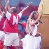 Fútbol - Copa Mundial de la FIFA 2026 - Grupo B - Canadá contra Bosnia y Herzegovina - Estadio de Toronto, Toronto, Canadá - 12 de junio de 2026. Elyanna actúa durante la ceremonia de inauguración previa al partido. 
