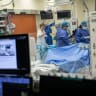 Israeli doctors perform cardiac catheterizations at Hadassah Ein Karem Hospital, in Jerusalem, on January 20, 2020.