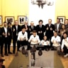 Argentine Maccabiah delegation visiting President Javier Milei