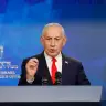 Prime Minister Benjamin Netanyahu speaks to reporters in Jerusalem, June 15, 2026.