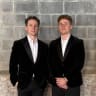 Jewish American start-up co-founders and brothers Gabe and Aiden Einhorn.