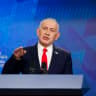 Israeli Prime Minister Benjamin Netanyahu holds a press conferene at the Prime Minister's office in Jerursalem, June 15, 2026