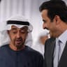 Emir of Qatar, Sheikh Tamim bin Hamad Al Thani and President of the United Arab Emirates (UAE) Sheikh Mohamed bin Zayed Al Nahyan attend a working lunch with leaders of G7 and the Middle East during the G7 summit, in Evian-les-Bains, France, June 16, 2026.
