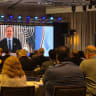 President Isaac Herzog speaks at the ICEJ summit between June 9 and 11.