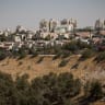 Neighborhoods in Ma'ale Adumim, near Jerusalem on October 3, 2017