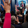 US Vice President JD Vance holds a press briefing at the White House in Washington, DC, U.S., June 18, 2026. 