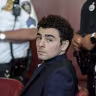 Luigi Mangione appears at an evidence suppression hearing at the Manhattan Supreme Court in New York City, US, May 18, 2026.