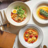 Some of the dishes made at Amaya restaurant in Rehovot.