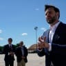 US Vice President JD Vance speaks to reporters at Joint Base Andrews, Maryland, US, June 20, 2026.