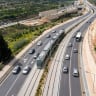 A rendering of the planned light rail connection between Gush Etzion and Jerusalem.