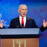 Israeli Prime Minister Benjamin Netanyahu holds a press conferene at the Prime Minister's office in Jerursalem, June 15, 2026.