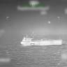 Footage from a video released by US Southern Command shows the Venezuela-linked tanker Veronica at sea, in this screen grab taken from a handout video released on January 15, 2026. 