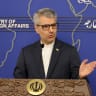 Iran's foreign ministry spokesman Esmaeil Baghaei holds a weekly press conference in Tehran on October 28, 2024.
