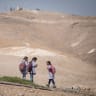BEDOUIN STUDENTS seen in their bedouin village outside of the Israeli settlement of Kfar Adumim. September 25, 2017. 