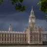 A view of the House of Commons during a rain storm following the State Opening of Parliament on May 13, 2026 in London; illustrative.