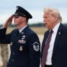 US President Donald Trump arrives at Joint Base Andrews, Maryland, US, June 23, 2026.
