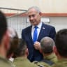 Netanyahu speaks with reservists at Kibbutz Migdal Oz, 18 June, 2026.