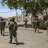 Israeli security forces operate during a raid in the West Bank city of Nablus, June 14, 2026.
