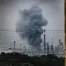 Damage from interceptions from the latest barrage from Iran, March 19, 2026