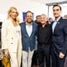 (L to R) Melanie Bronfman, Mark Wilf, Doron Almog, Matthew Bronfman.
