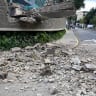 Damage is seen at the Hebraica Jewish Community Center in Venezuela, in the aftermath of two earthquakes, June 25, 2026