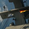 Israeli and German flags fly from a naval vessel during a German delegation's visit to Haifa Naval Base, published June 25, 2026.