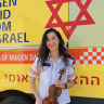 Former violinist and paramedic Ghadir Saleh.