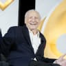 Mel Brooks speaks onstage at the "Spaceballs" screening during the 2024 TCM Classic Film Festival at TCL Chinese Theatre on April 21, 2024 in Hollywood, California.